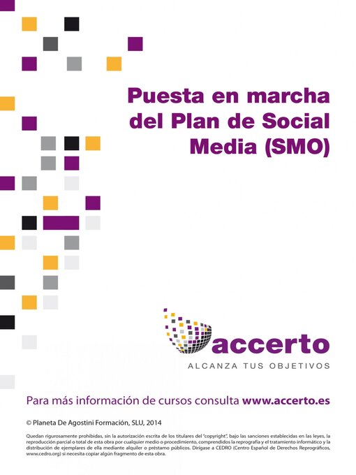 Title details for Puesta en marcha del Plan de Social Media (SMO) by Accerto - Available